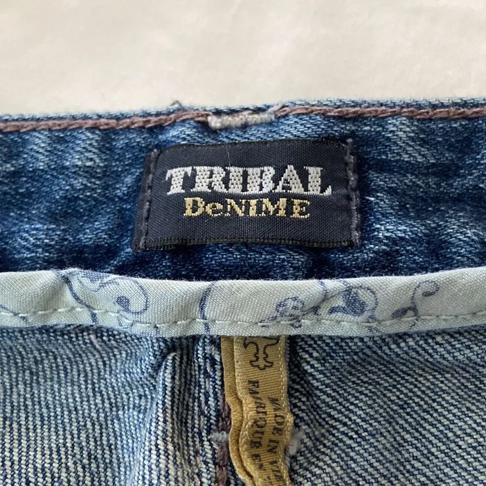 Tribal Denime Celine mid waist skinny leg denim jeans 31/12Regular - Picture 6 of 10